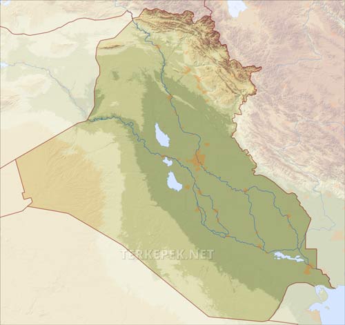 Irak felszíne
