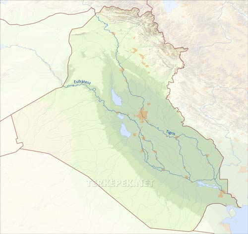 Irak vízrajza