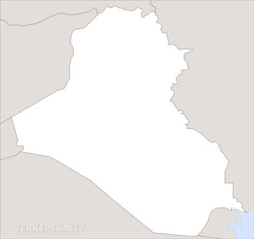 Irak vaktérkép